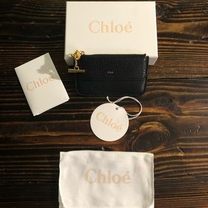 Chloe Card and change wallet